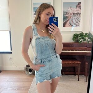 Denim Short Overalls – Wild Fable (Size XS)